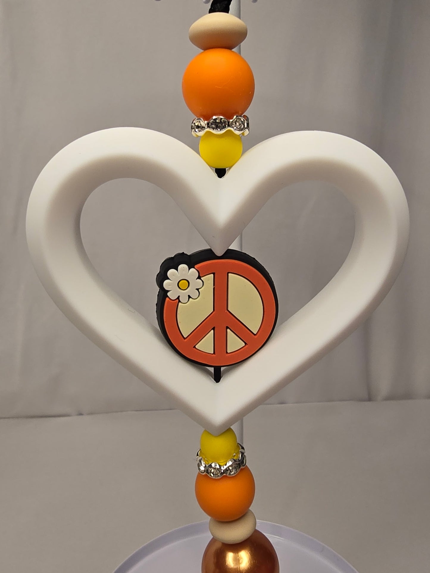 Floral Peace Sign
